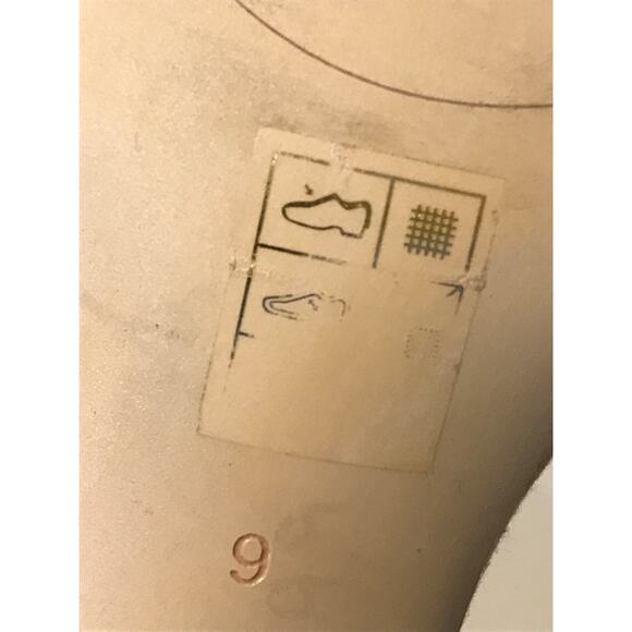 Jeffrey Campbell Rowboat Sandals 9 Tan Jute Block Heels - Picture 11 of 12